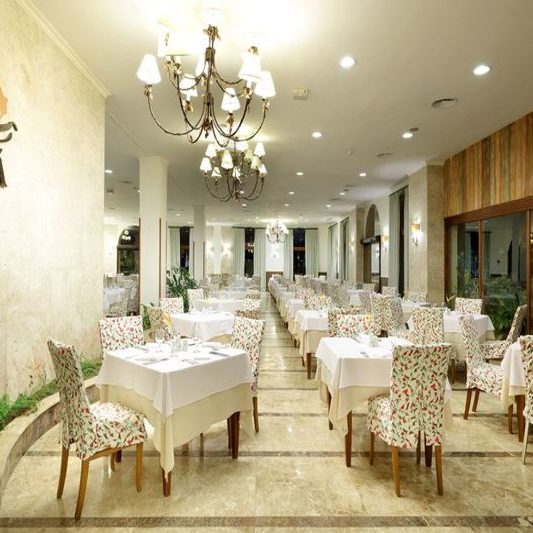 Restaurante Agdá detalhes do espaço