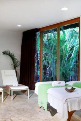 Vista interna camas Spa